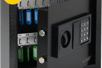 HMF Schlüsseltresor Mit Zahlencode, Schlüsselsafe Mit