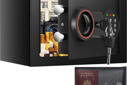 Mini Safe Tresor mit Zahlenschloss Schlüssel,