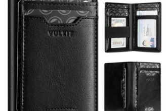 Kreditkartenetui mit RFIDBlockierung, dünne Brieftasche aus
