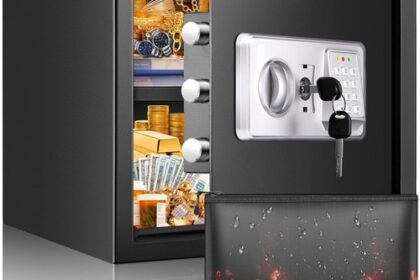 Feuertresor Safe Elektronisch Wandsafe Schmuckkoffer