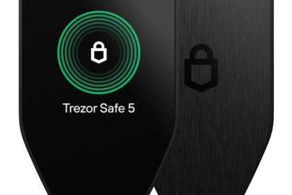 Trezor Safe 5 Krypto-Hardware Wallet mit