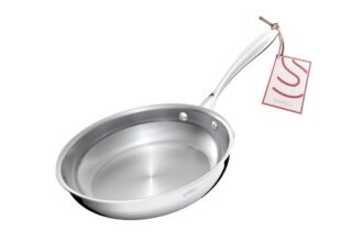 24 cm Edelstahlpann, 5Lagige Edelstahlpann, Geschirrspüler