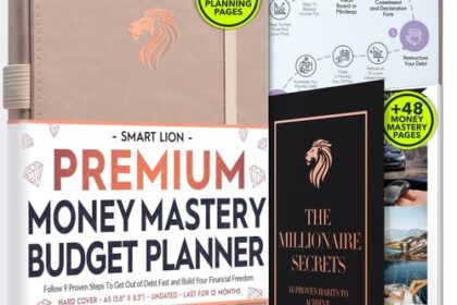 Budgetplaner Undatiert – Finanzplaner und Finanzbuch
