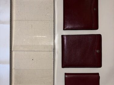 NOS GOLDPFEIL PORTMONAIE SCHLÜSSELETUI KARTENETUI 3ER-SET