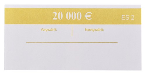 200 EURO Banderolen für 100 der