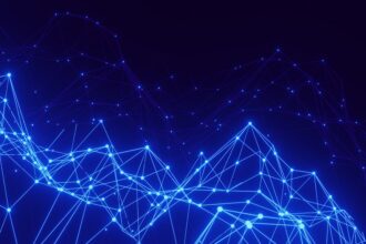 Blaue Ledger Nano S Plus Hardware-Wallet für sicheres Speichern von Kryptowährungen – schützt vor Hacks und hilft beim Geldsparen.