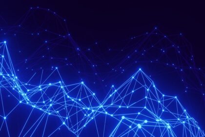 Blaue Ledger Nano S Plus Hardware-Wallet für sicheres Speichern von Kryptowährungen – schützt vor Hacks und hilft beim Geldsparen.