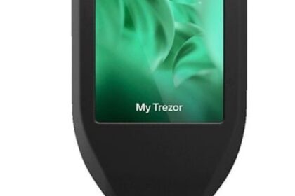 TREZOR Model T Bitcoin Wallet