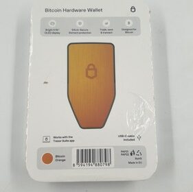 Trezor Safe 3 Bitcoin Only Hardware