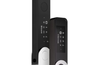 Ledger Nano X Amethystviolett Krypto-Hardware-Wallet Mit