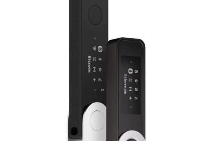 Ledger Nano X Amethystviolett Krypto-Hardware-Wallet Mit