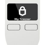 TREZOR Model One - White Bitcoin