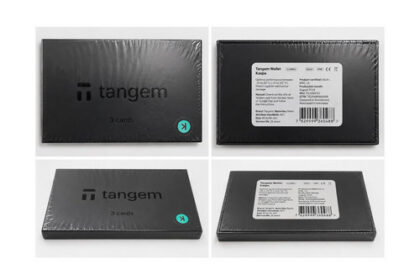 Tangem Kaspa Hardware-Wallet 3 Karten EAL6+