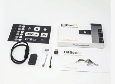 bitbox 02, Cold Wallet nur Bitcoin