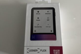 Ledger Flex Krypto-Wallet