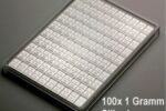 100 x 1 Gramm Silberbarren -