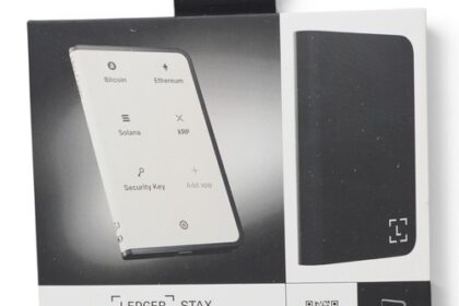 LEDGER SAS Stax + Wiederherstellungsschlüssel Crypto