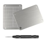 Steel Crypto Bitcoin Wallet, Seed Phrase