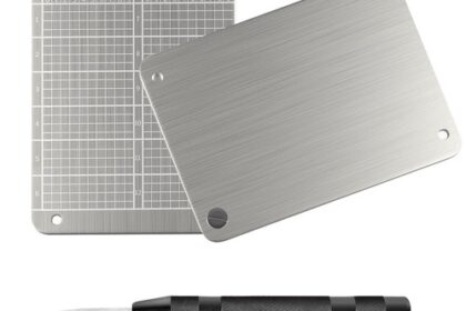 Steel Crypto Bitcoin Wallet, Seed Phrase
