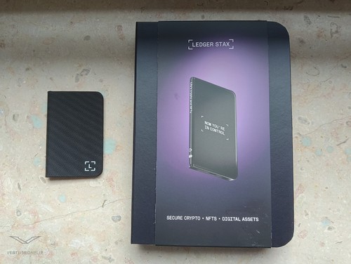 Ledger Stax Crypto Hardware Wallet, Bluetooth/Nfc,