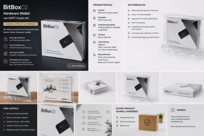 BitBox02 Hardware Wallet | Neu&originalversiegelt |