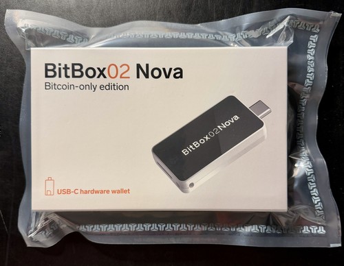 BitBox02 NOVA Bitcoin-Only, Bitcoin Hardware wallet,