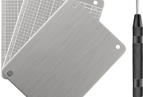 Crypto Steel Bitcoin Wallet Seed Phrase