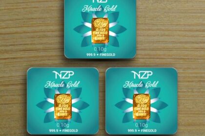 GOLDBARREN 0,10 Gramm NZP / Gold