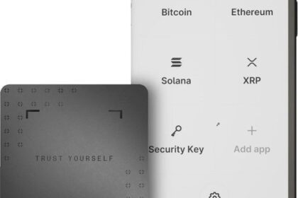 LEDGER SAS Stax + Wiederherstellungsschlüssel Crypto