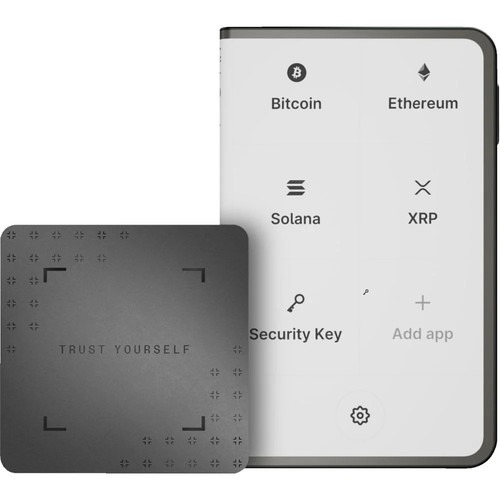 LEDGER SAS Stax + Wiederherstellungsschlüssel Crypto