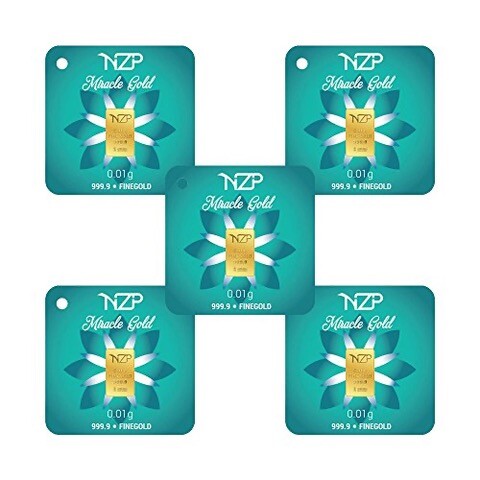 GOLDBARREN 0,01 Gramm NZP / Gold