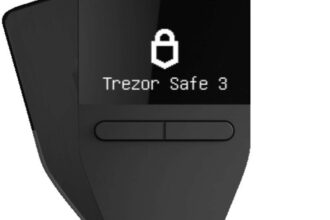 TREZOR Safe 3 - Cosmic Black
